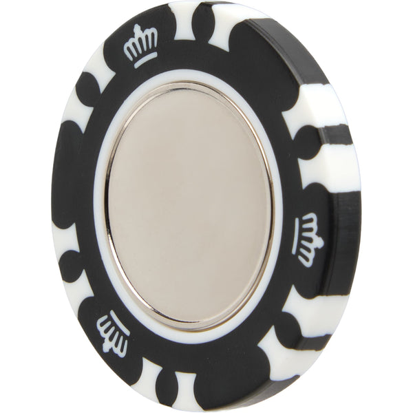 Recycled Poker Chip w/ Metal Ballmarker