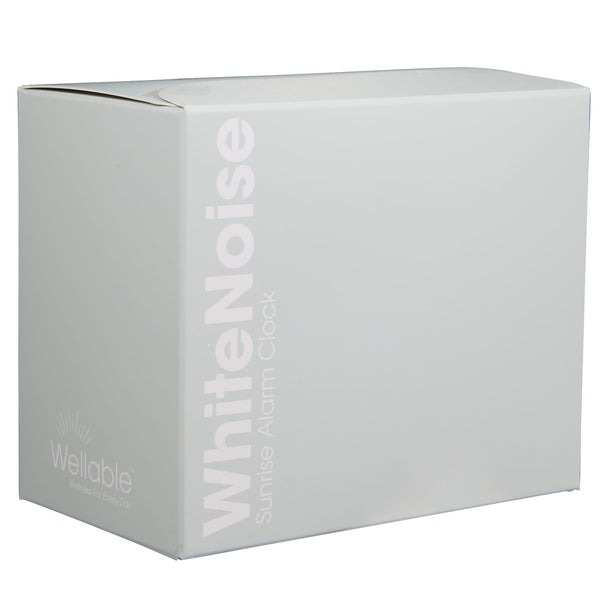 Wellable™ White Noise Sunrise Alarm Clock