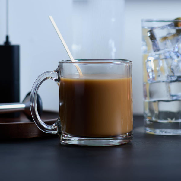 Glass Coffee Mug 13 oz.