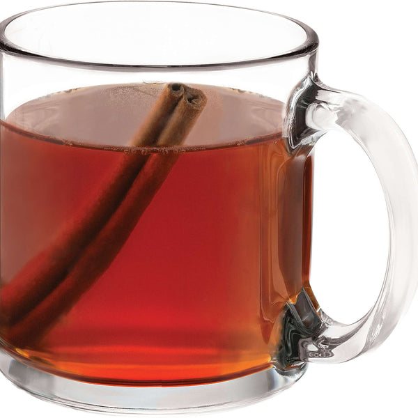 Glass Coffee Mug 13 oz.