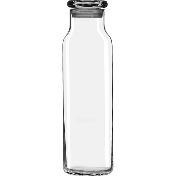 Glass Water Bottle w/ Lid 24 oz.