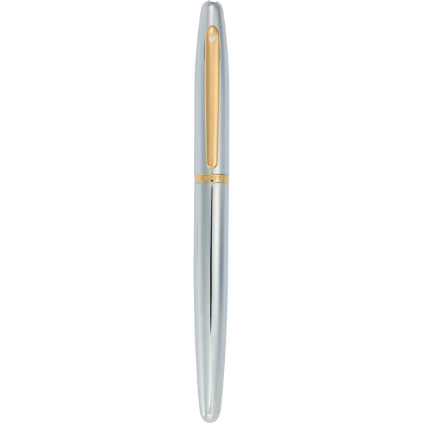 Sheaffer® VFM Polished Chrome with Gold Roller Bal