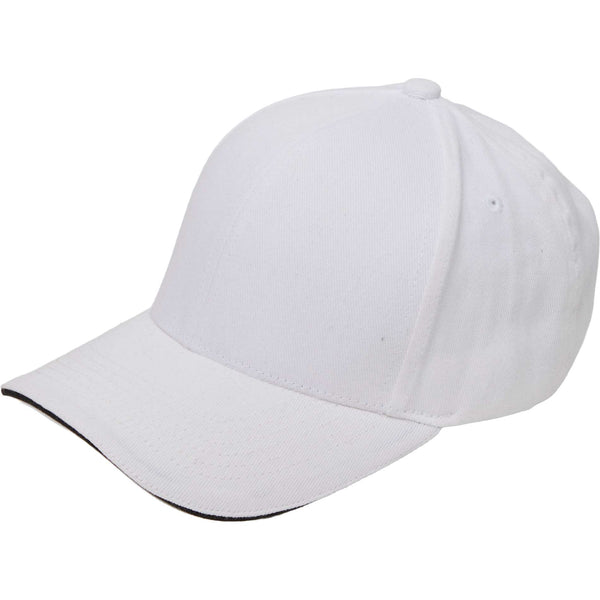 Recycled Cotton Twill 6 Panel Split Peak Ballcap