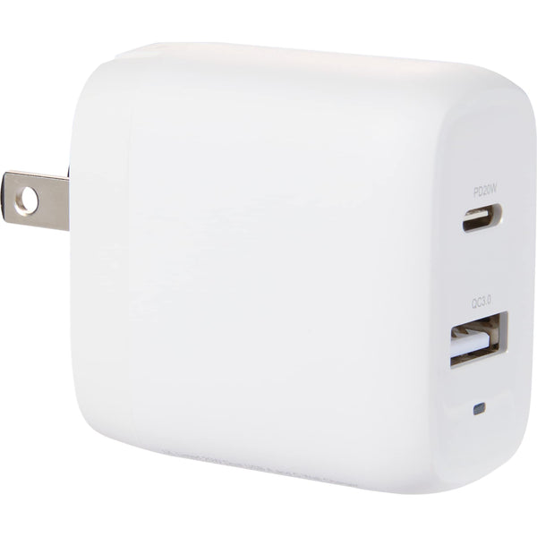 UL Listed 20W Dual USB A and C Wall Charger