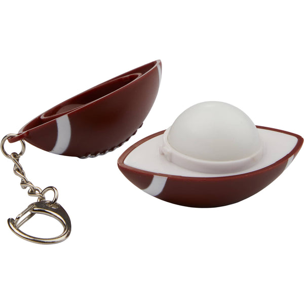 Football SPF15 Lip Balm with Keychain