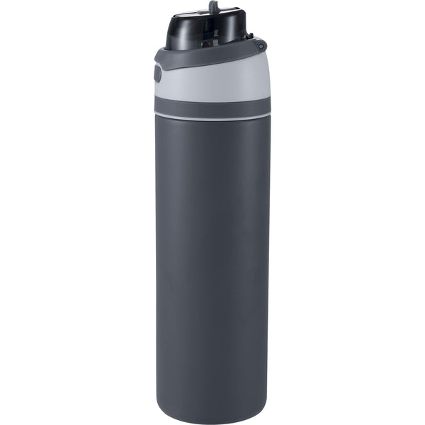 Bouteille à paille en acier inoxydable recyclé Elvin de 28 oz