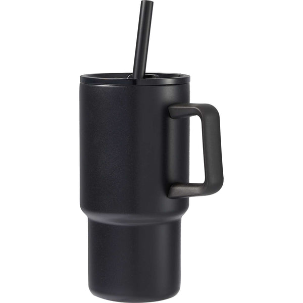 Summit 18oz Recycled Vacuum Insulated Mug w/ Straw