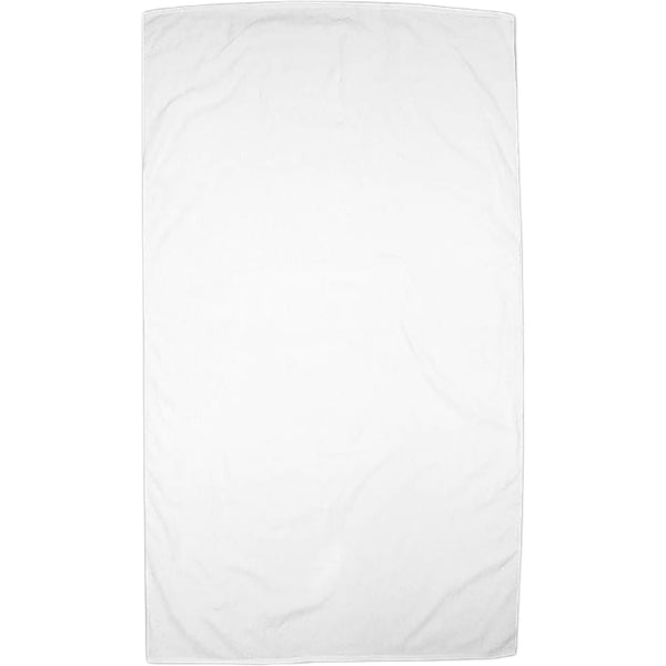 Superior Weight White Beach Towel