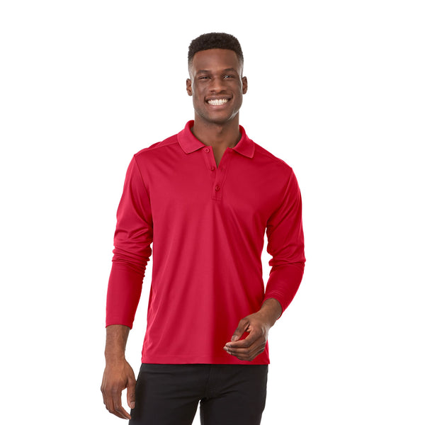 Men's MORI Long Sleeve Polo
