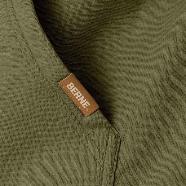 Berne Heritage Zippered Pocket Hooded Sweatshirt - Men's