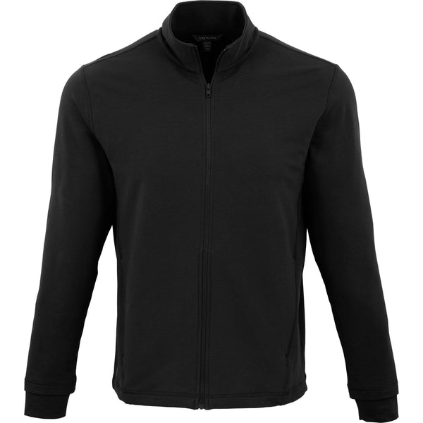 Pull zippé en tricot extensible écologique LYON - Homme