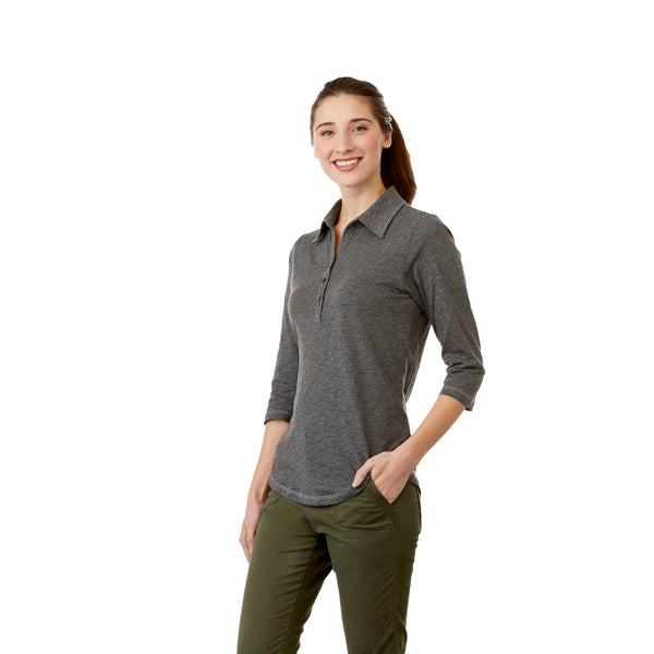 Women's TIPTON Three Qtr Slv Polo
